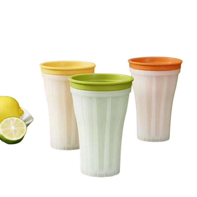 Forma Gelo Smoothie Tampa Molde Cubos Raspadinhas Bebida Preparo Recipiente Silicone Copo