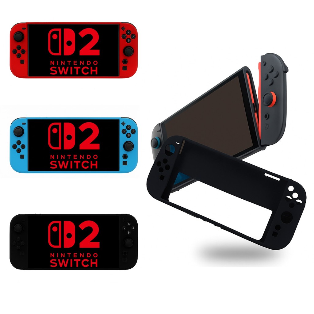 Capa Protetora Silicone Premium Antiderrapante Para Nintendo Switch 2