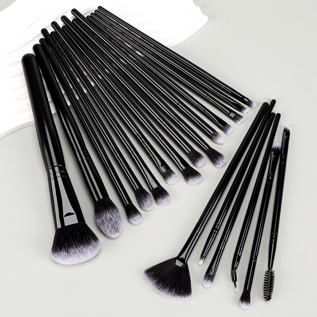 Conjunto De Pincéis De Maquiagem Multifuncionais Clássicos De 20 Peças , Ferramentas De Beleza