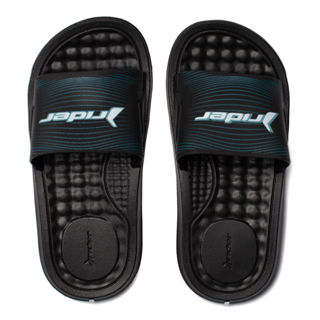 Chinelo Infantil Rider Step Slide Monobloco Preto/Azul em Oferta na Shopee
