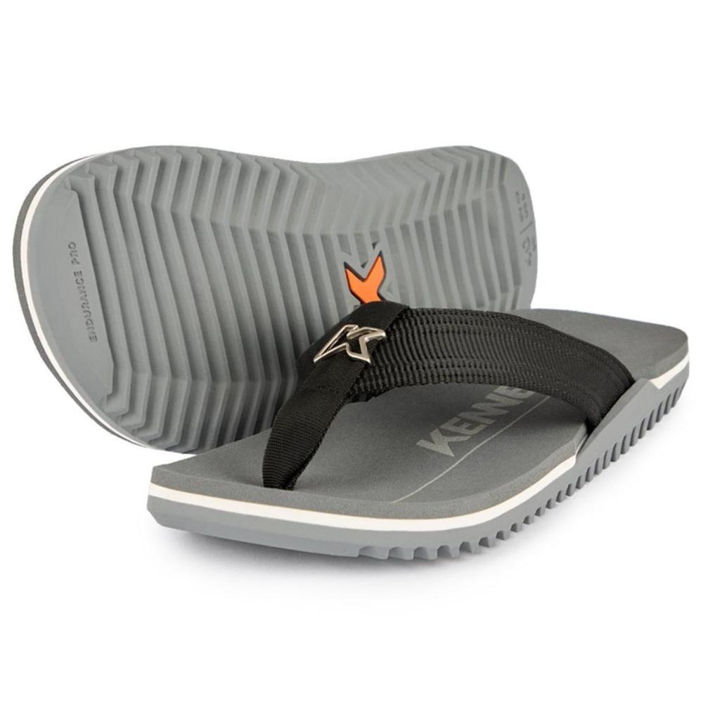 Chinelo Kenner Nk6 Pro Masculino - Preto e Cinza em Oferta na Shopee
