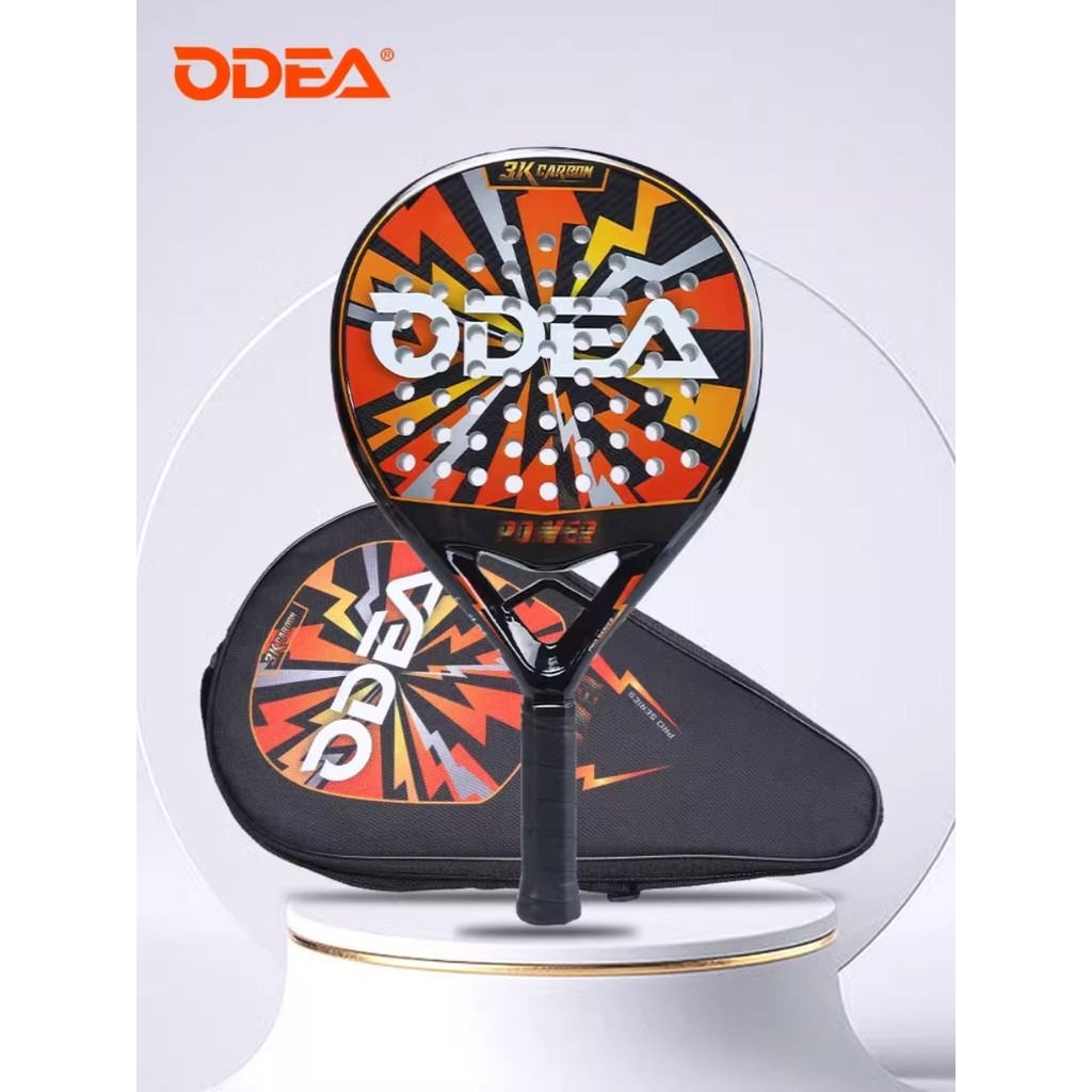 Odea odea placa estilo raquete de tênis Padel estilo diamante 3K fibra de carbono raquete profissional High-End leve