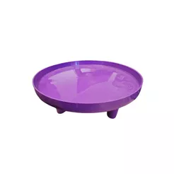 Bandeja Decorativa - Roxa - 19,5x8cm - 1 unidade - Rizzo
