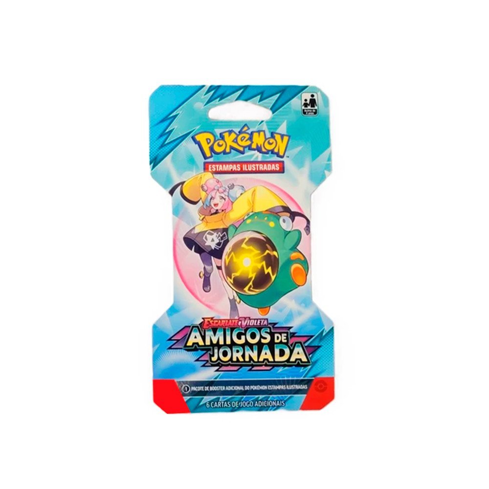 Blister Unitário Pokémon Escarlate e Violeta: Amigos de Jornada - Bellibolt em Oferta na Shopee