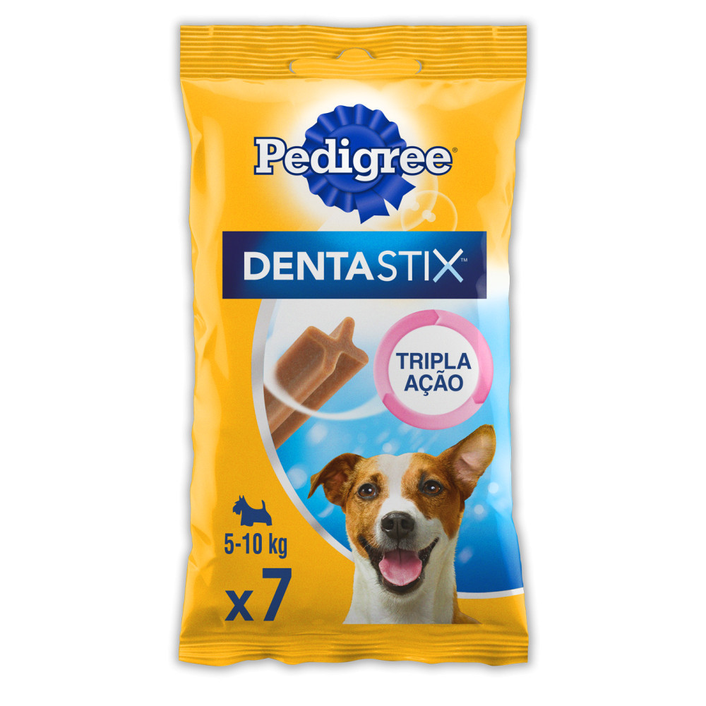 Petisco Pedigree Dentastix Cuidado Oral para Cães Adultos Raças Pequenas 7 Unidades em Oferta na Shopee