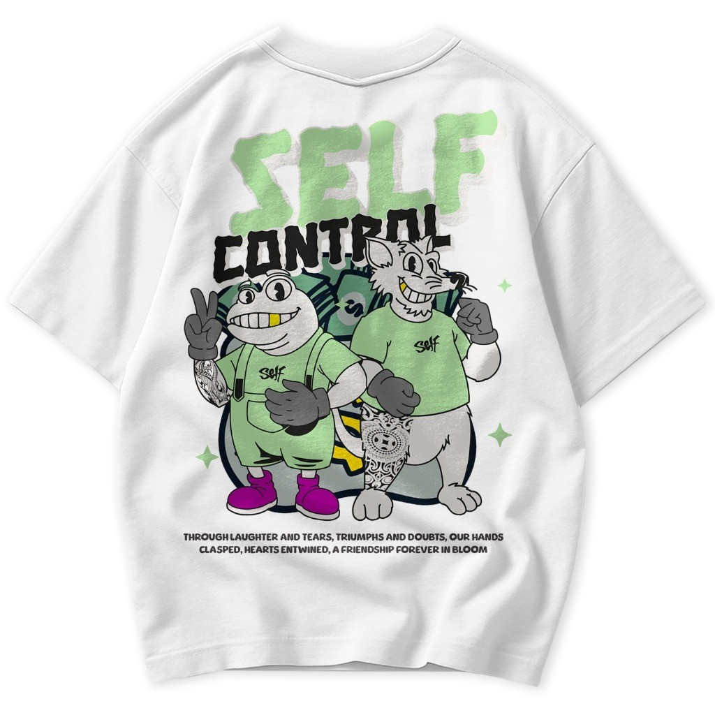 [Camiseta Premium em Algodão Puro]GXG Camiseta Friends Forever Money Dollar Gangsta StreetWear Style Rat Frog Urban Casu