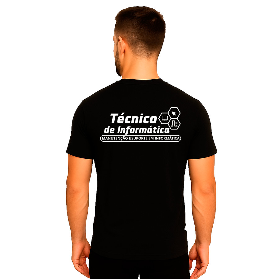Camiseta Técnico em Informática Uniforme Profissional