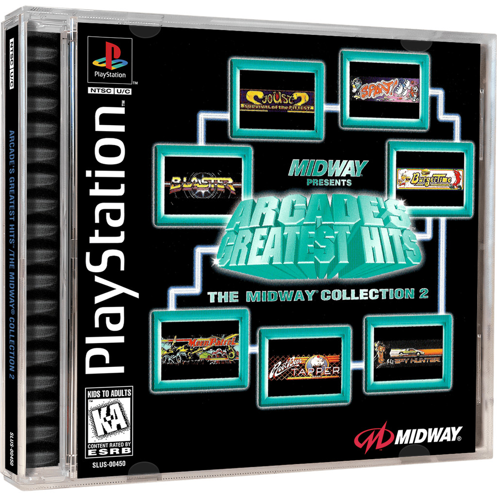 Arcade's Greatest Hits - The Midway Collection 2 - PS1