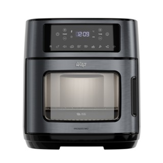 Fritadeira Sem Óleo WAP AirFry Oven Digital Black 12L 1800W Com Luz interna e 10 funções - 127V em Oferta na Shopee