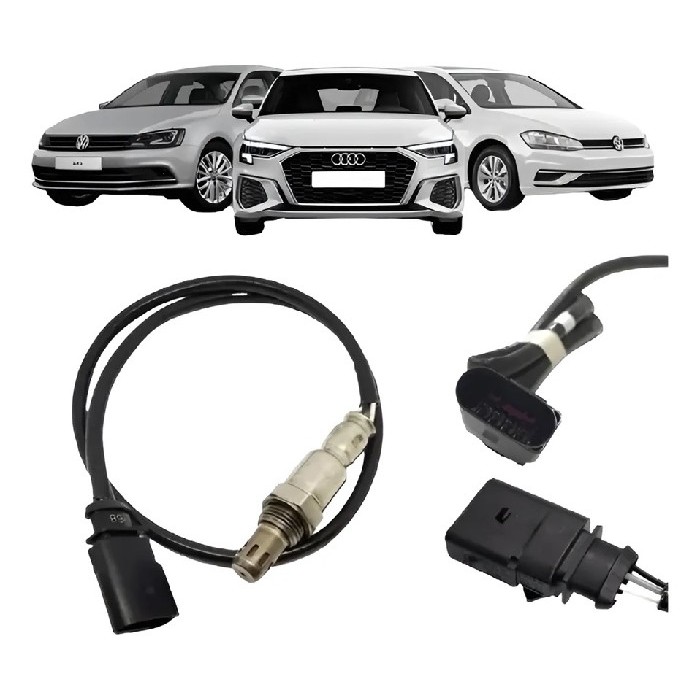 SONDA LÂMBIDA VOLKSWAGEN GOLF JETTA TCROSS AUDI A1 A3 1.4 TSI 04 FIOS 04E906262DT
