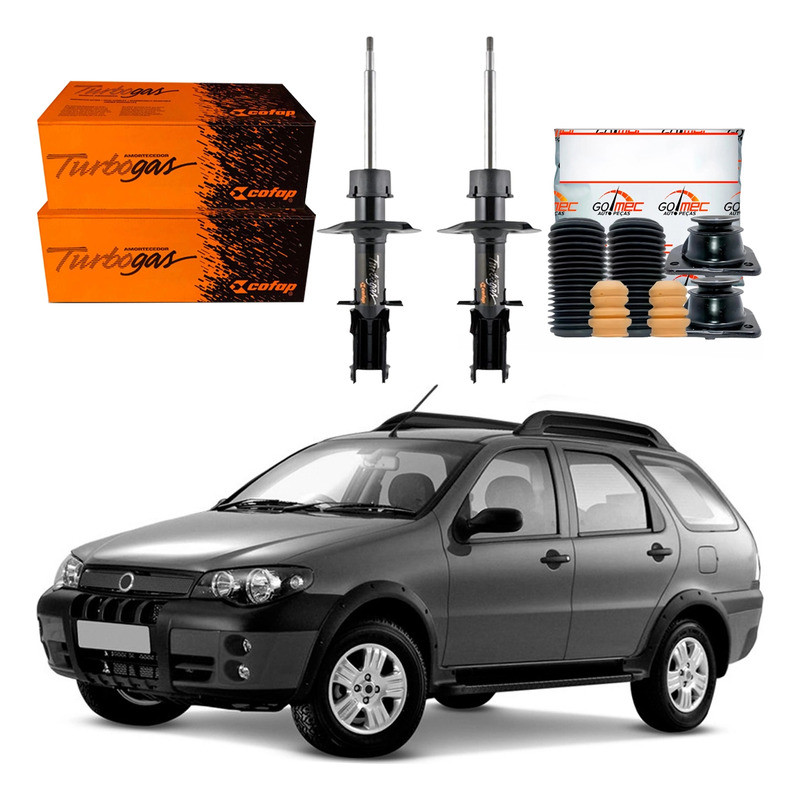 Kit Amortecedor Dianteiro Palio Adventure 1.8 2003 A 2010