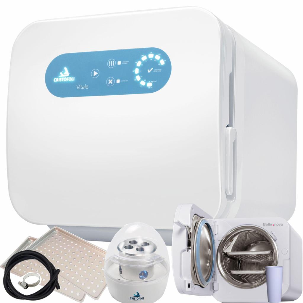 Autoclave Cristofoli Vitale 12 Litros + Mini Incubadora