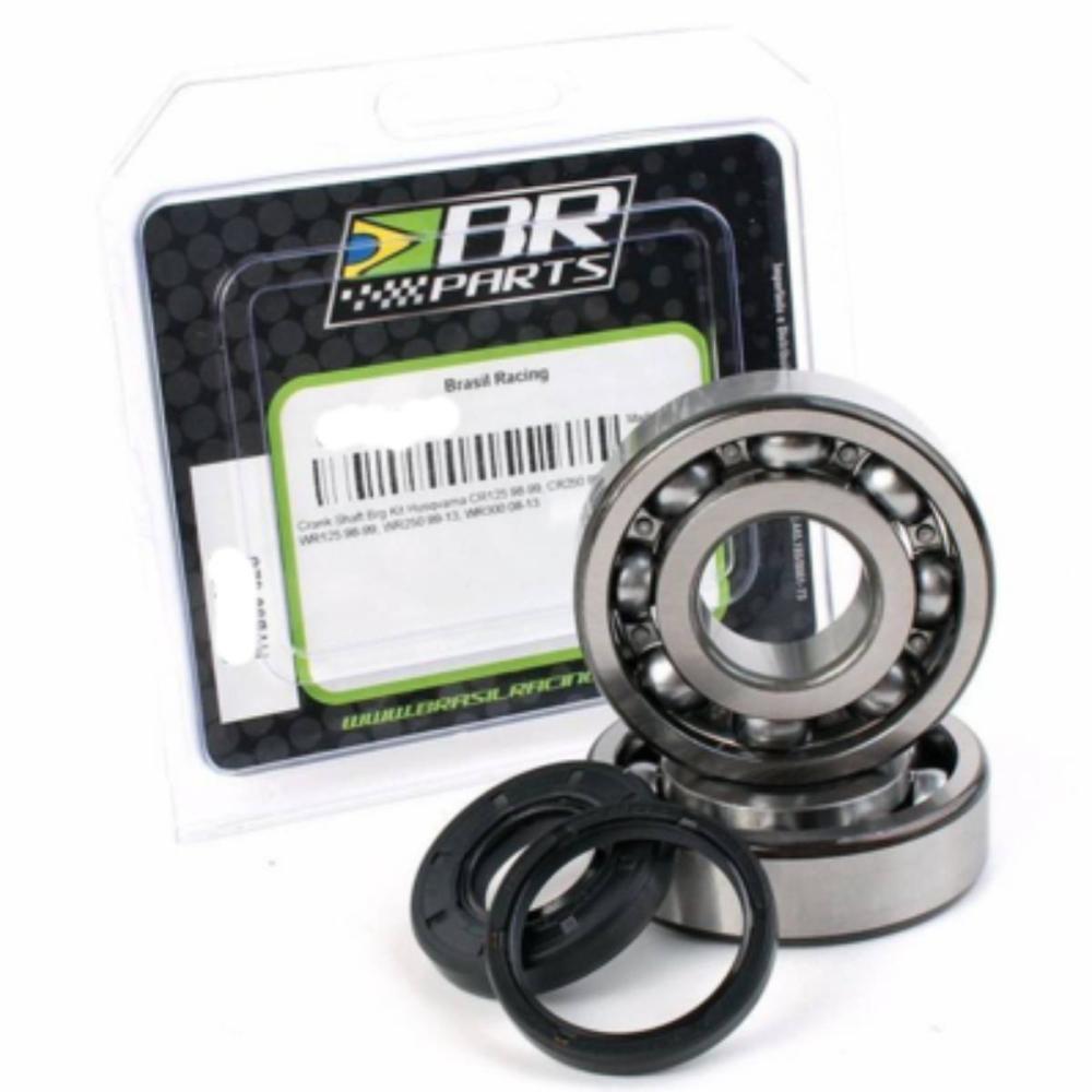 Kit Rolamento + Retentor de Virabrequim BR Parts KXF 250 04/24 + KX 250X 21/24 + RMZ 250 04/06