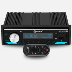 Som Taramps Amplayer G2 Rádio Bluetooth SD USB FM RGB 400W RMS 4 Canais Compacto 1 DIN