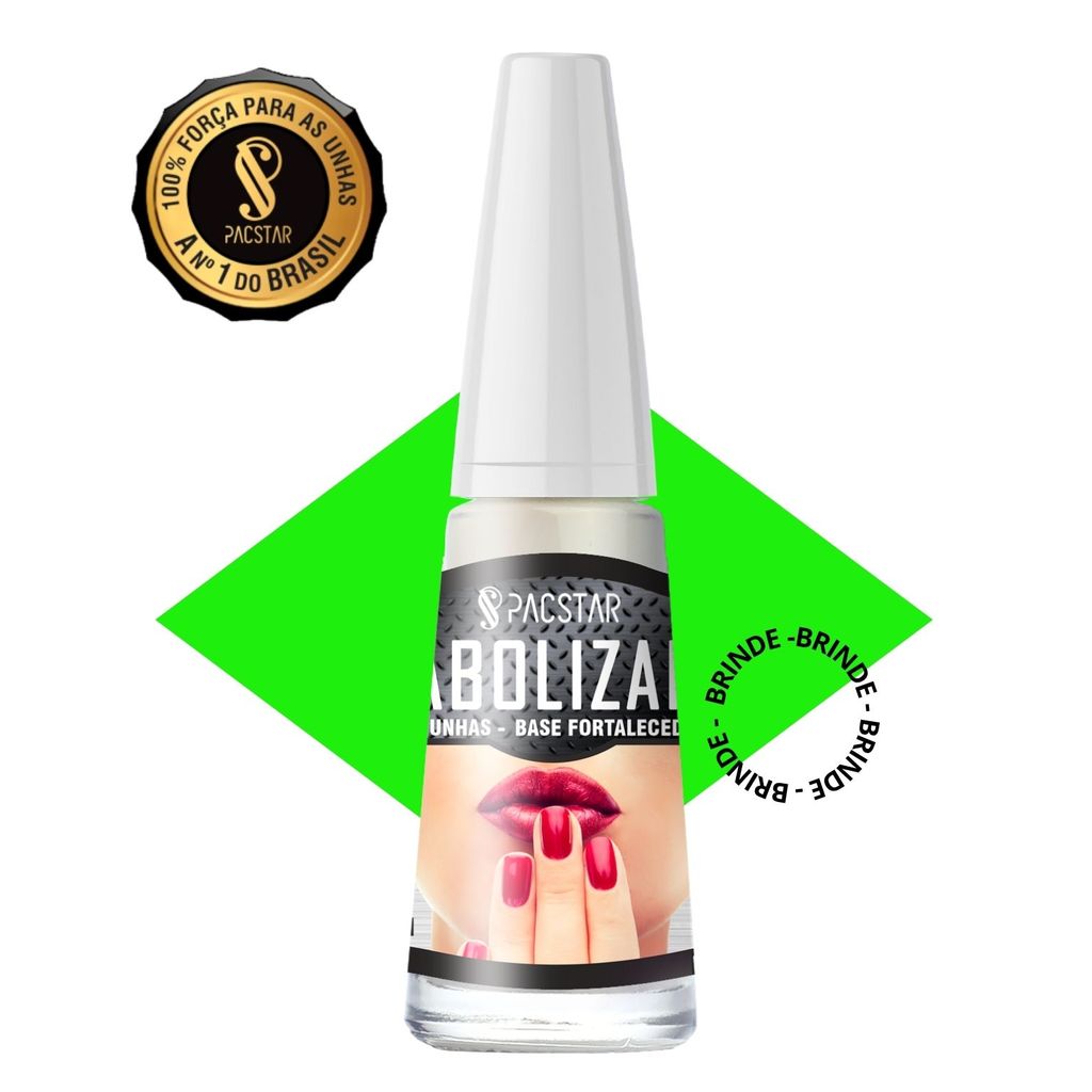 Base Pacstar Anabolizante Crescimento De Unha Fortalecedora