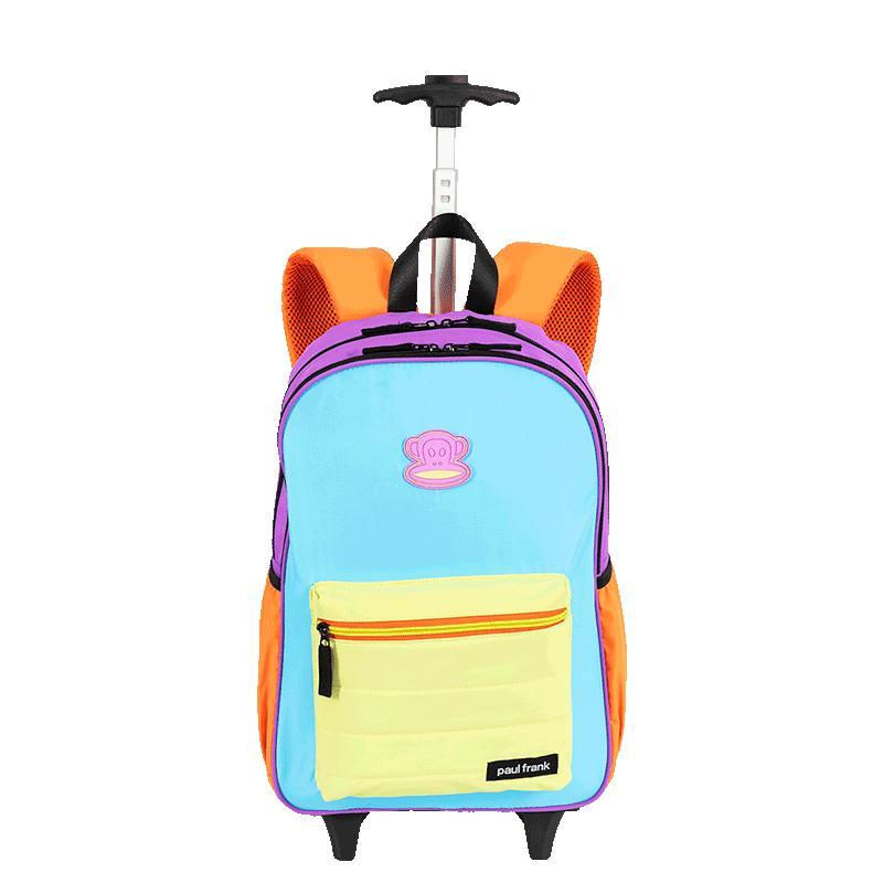 Mochila Carrinho Externo Paul Frank Authentic - Orange Mix em Oferta na Shopee