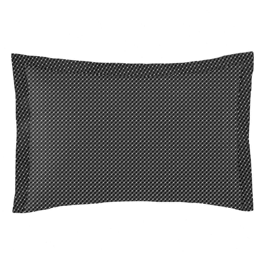 Fronha Altenburg Toque Acetinado 50cm x 70cm Slim Preto