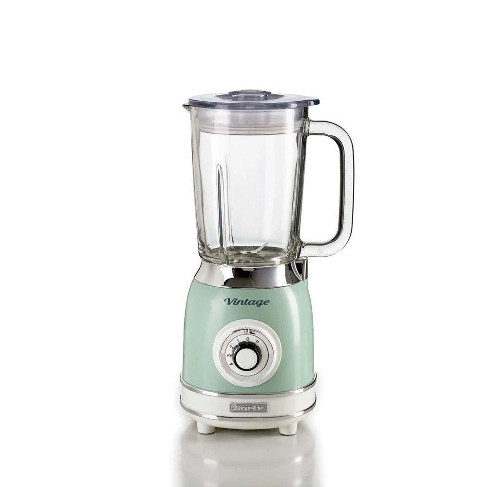 Liquidificador Ariete Vintage Verde 1000w Copo De Vidro 1,5l 110v - Linha Retrô 583
