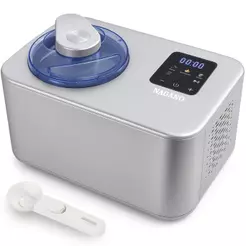 Sorveteira Expressa 1,2L Inox Sorvete Gelato Sorbet Açaí Frozen Yourgut 127v