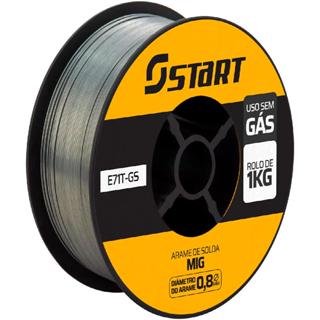Arame De Solda Mig Para Uso Sem Gás 0,8mm 1kg em Oferta na Shopee