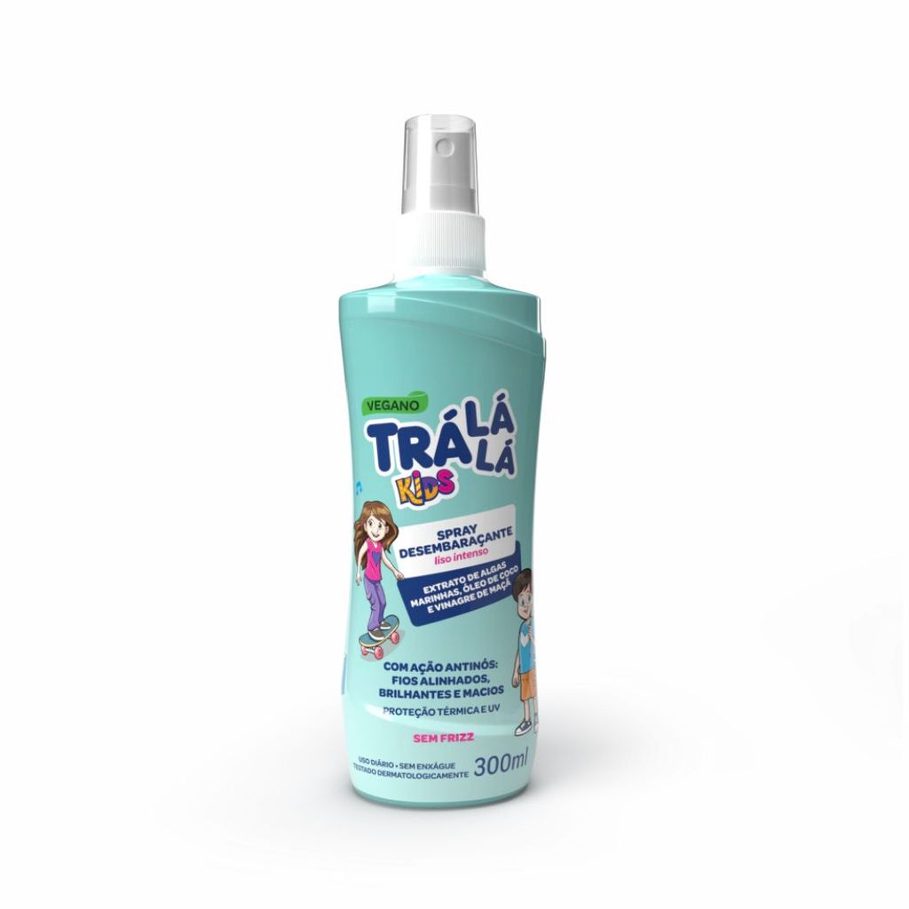 Spray Desembaraçante Trá Lá Lá Kids Liso Intenso 300ml em Oferta na Shopee