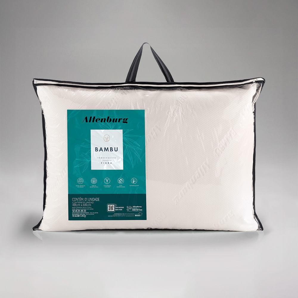 Travesseiro Altenburg Bambu Fibra 48cm x 68cm