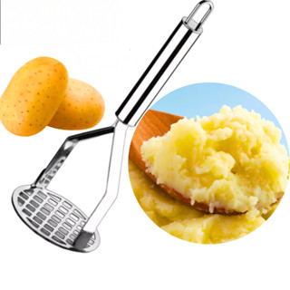 Amassador de Batata em aço Inox Redondo em Oferta na Shopee