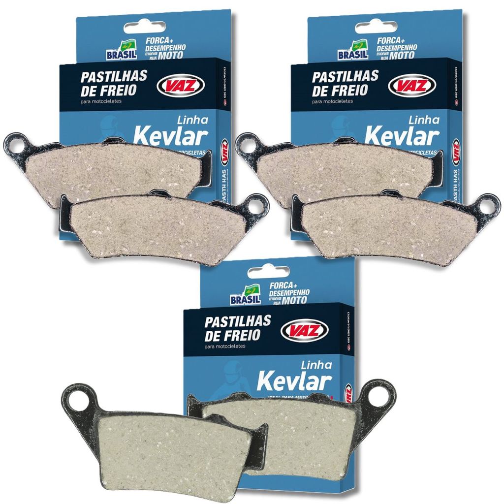 Kit Pastilhas de Freio P/ F800 Gs / F700 Gs / F850 Gs Vaz em Oferta na Shopee