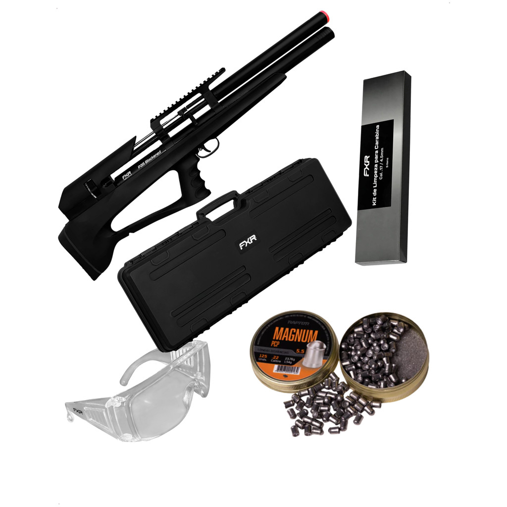 Carabina Pressão PCP Artemis P35 Bullpup 5,5mm + Case + kit