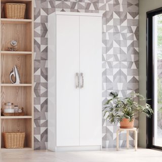 Armário Multiuso 2 Portas Margarida  Branco em Oferta na Shopee