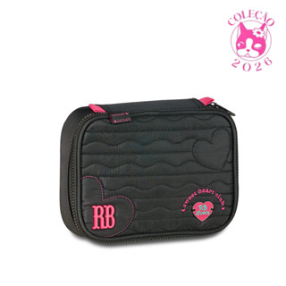 Estojo Box 36 Pens Rebecca Bonbon Heart Beats Cor:Preto em Oferta na Shopee