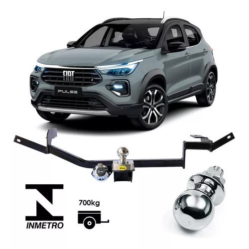 Engate Reboque Fiat Pulse 2021 2022 2023 2024 2025 Rabicho 500kg em Oferta na Shopee
