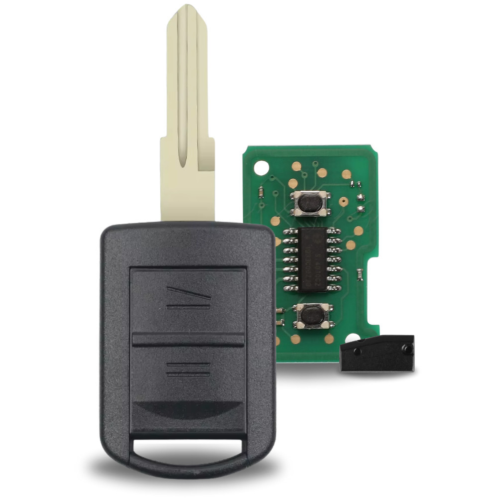 Chave Completa Com Chip E Controle Para Meriva 2002 A 2012