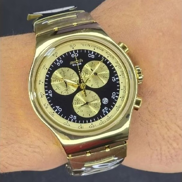 Lançamento Relógio De Pulso SWATCH IRONY, pronta entrega, com caixa simples