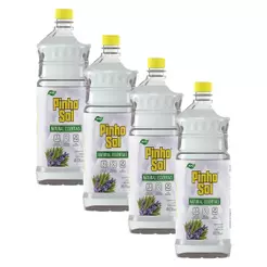 Kit 4 Desinfetantes Pinho Sol Naturals Lavanda e Melaleuca 1,75L