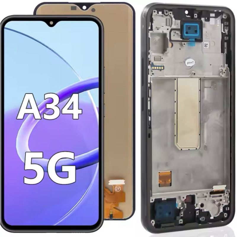 Tela Display Frontal Lcd Premium Compátivel Samsung A34 5g A34 A346 A346B A346E A346M A3460 Incell C/A Pronto Entrega