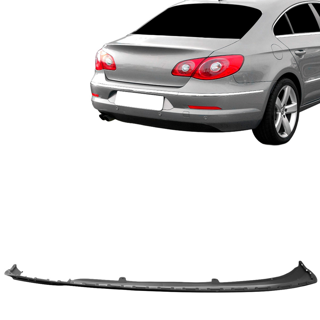 Saia Spoiler Parachoque Traseiro Passat Cc 2009 2010 2011 2012