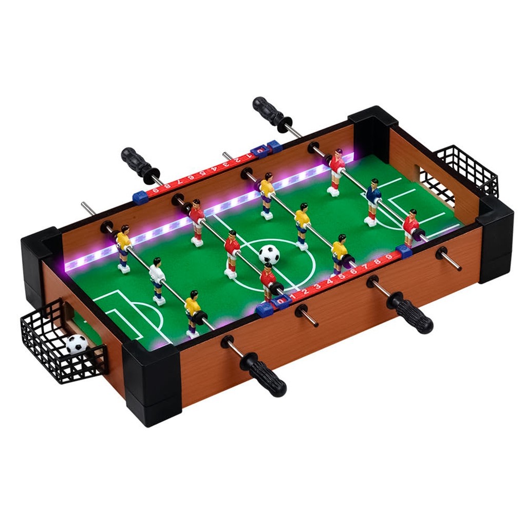 Pebolim Futebol De Mesa Mini Totó Brinquedo Com 2 Bolas E Placar Portátil - Zippy Toys