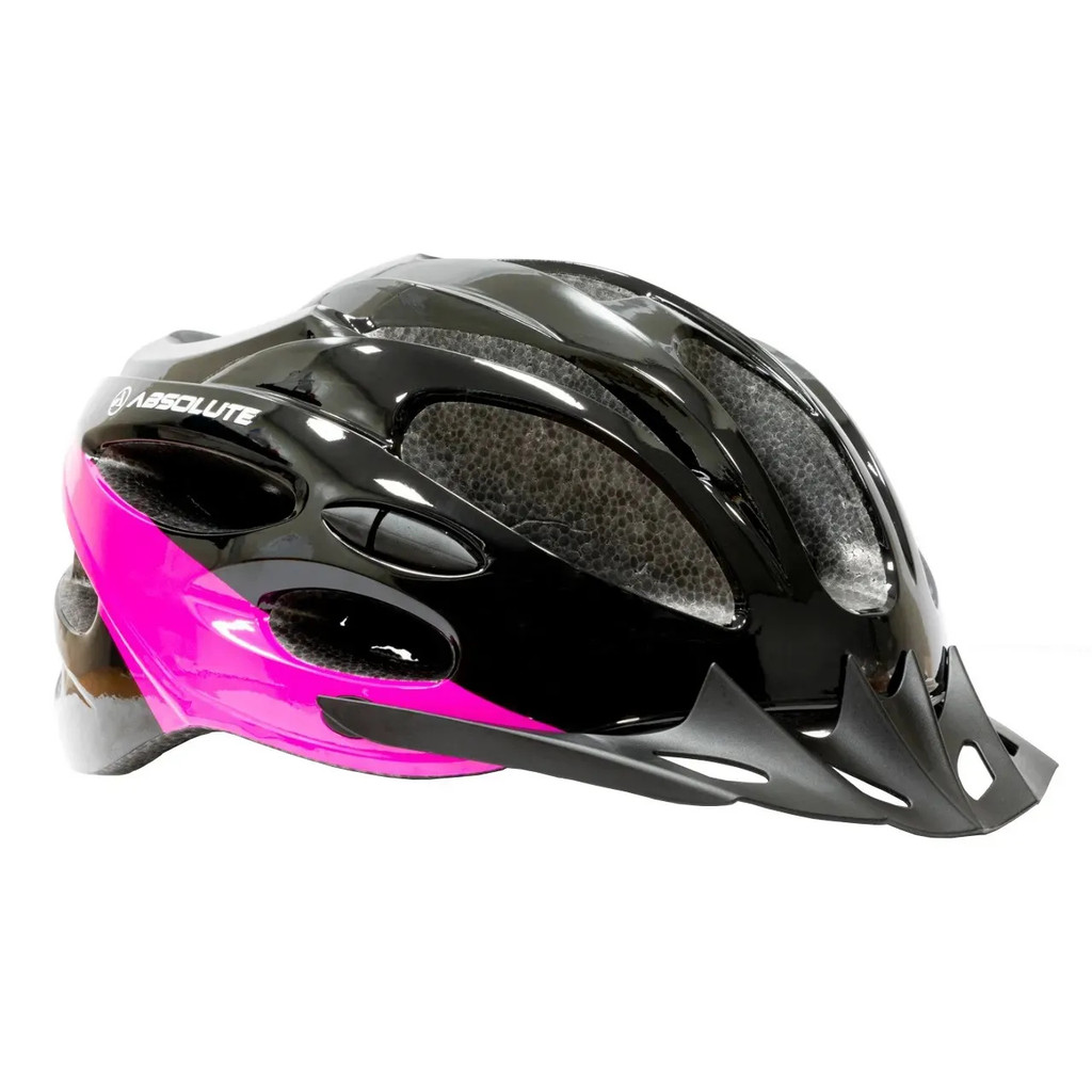 CAPACETE DE CICLISMO BIKE ABSOLUTE MIA COM LED