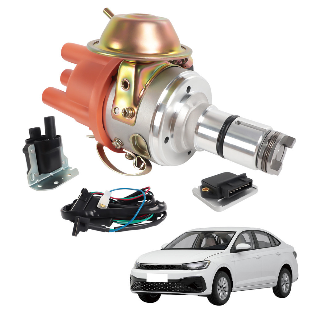 Kit Ignição Eletrônica Sensor Hall Bobina Vw Fusca Kombi