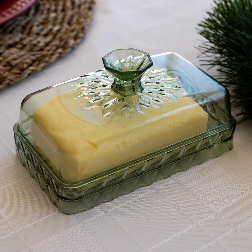 Manteigueira Plástico Verde Glamour Plasútil em Oferta na Shopee