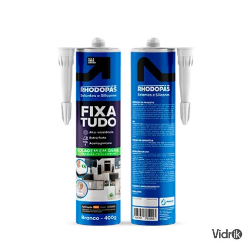 FIXA TUDO BRANCO 400G RHODOPAS FIXA ESPELHO