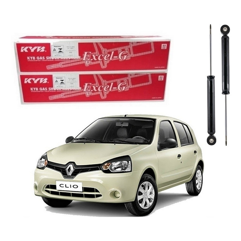 Par Amortecedor Traseiro, Clio 1.0 2013 A 2016 em Oferta na Shopee