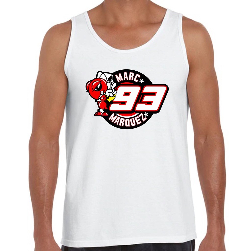 Camiseta Camisa Algodão Regata Marc Marquez 93 MotoGP Corrida