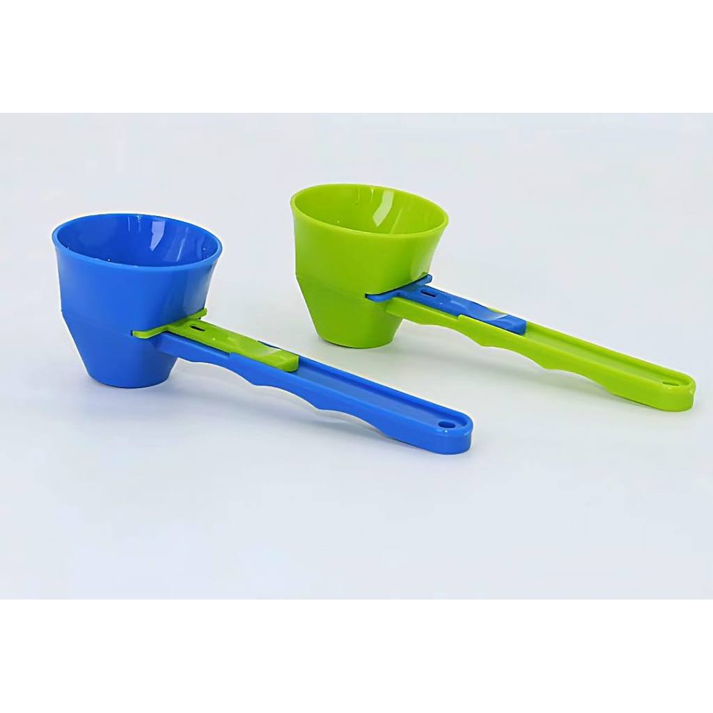 Colher Medidora Deslizante Funil De Leite Em Pó / Proteína em Oferta na Shopee