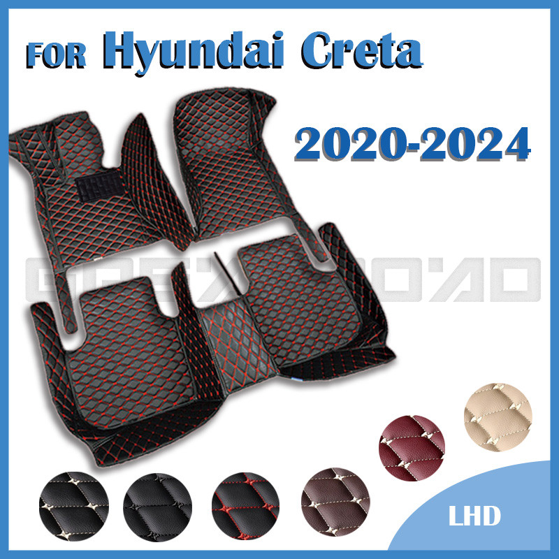Tapetes De Carro Adequado Para Hyundai Creta 2020-2024Almofadas De Pé Personalizadas Capa De Tapete Automóvel Acessórios em Oferta na Shopee