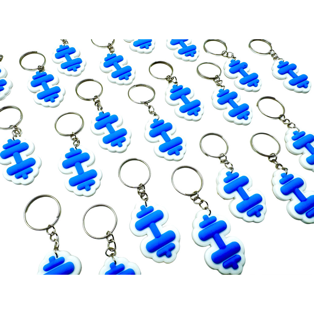 Chaveiro Peso Academia10un Lembrancinha Musculação Halteres