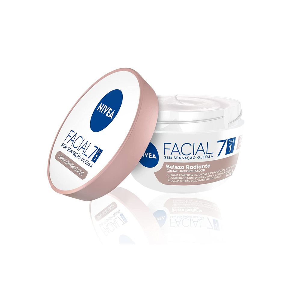 Nivea Hidratante Facial 7 em 1 Beleza Radiante 100g