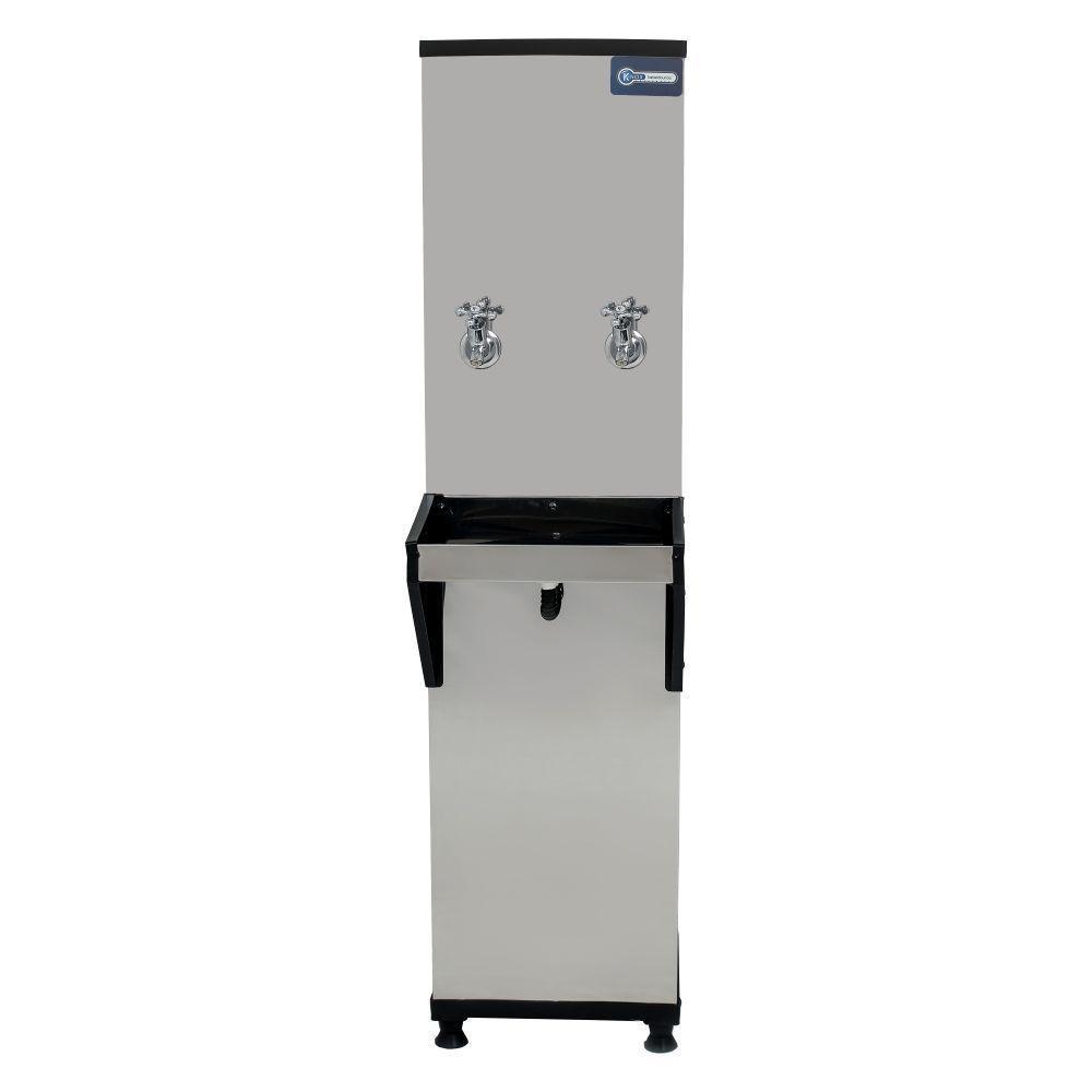 Bebedouro Industrial Coluna Knox 25L 2 Torneiras Geladas Inox 220V (KX02-D 2T) em Oferta na Shopee