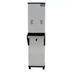 Bebedouro Industrial Coluna Knox 25L 2 Torneiras Geladas Inox 220V (KX02-D 2T)